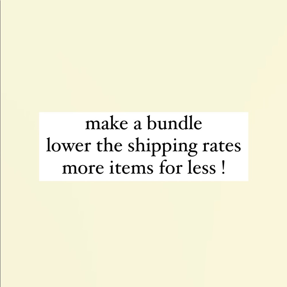 MAKE A BUNDLE OF YOUR FAVORITE ITEMS OF MINES